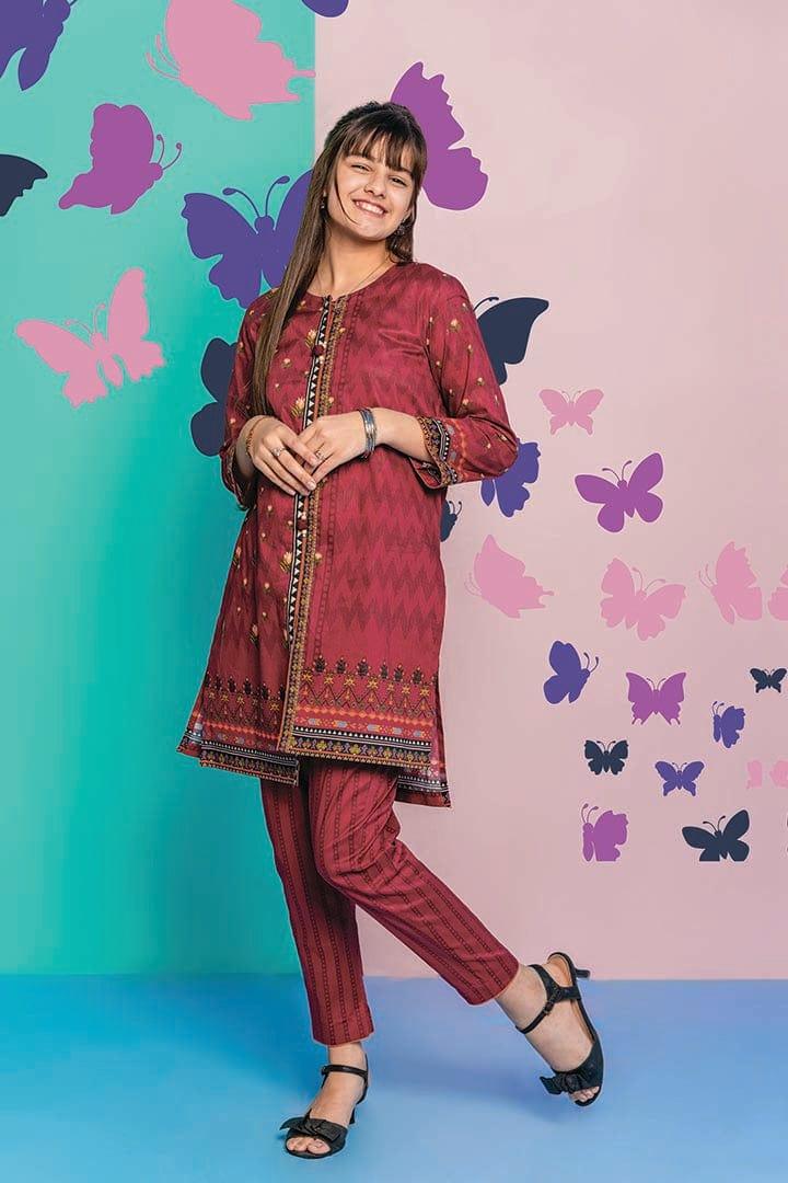 Mizaj - Unstitched Lawn - Kids - 2 Piece - Studio by TCS