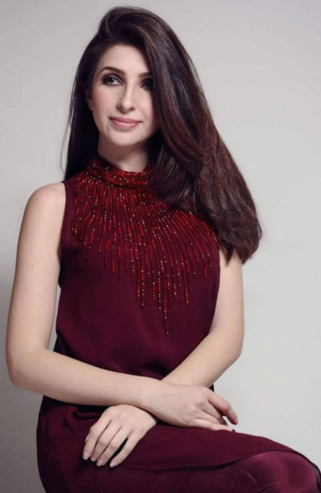 Natasha Kamal - Maroon Blaze