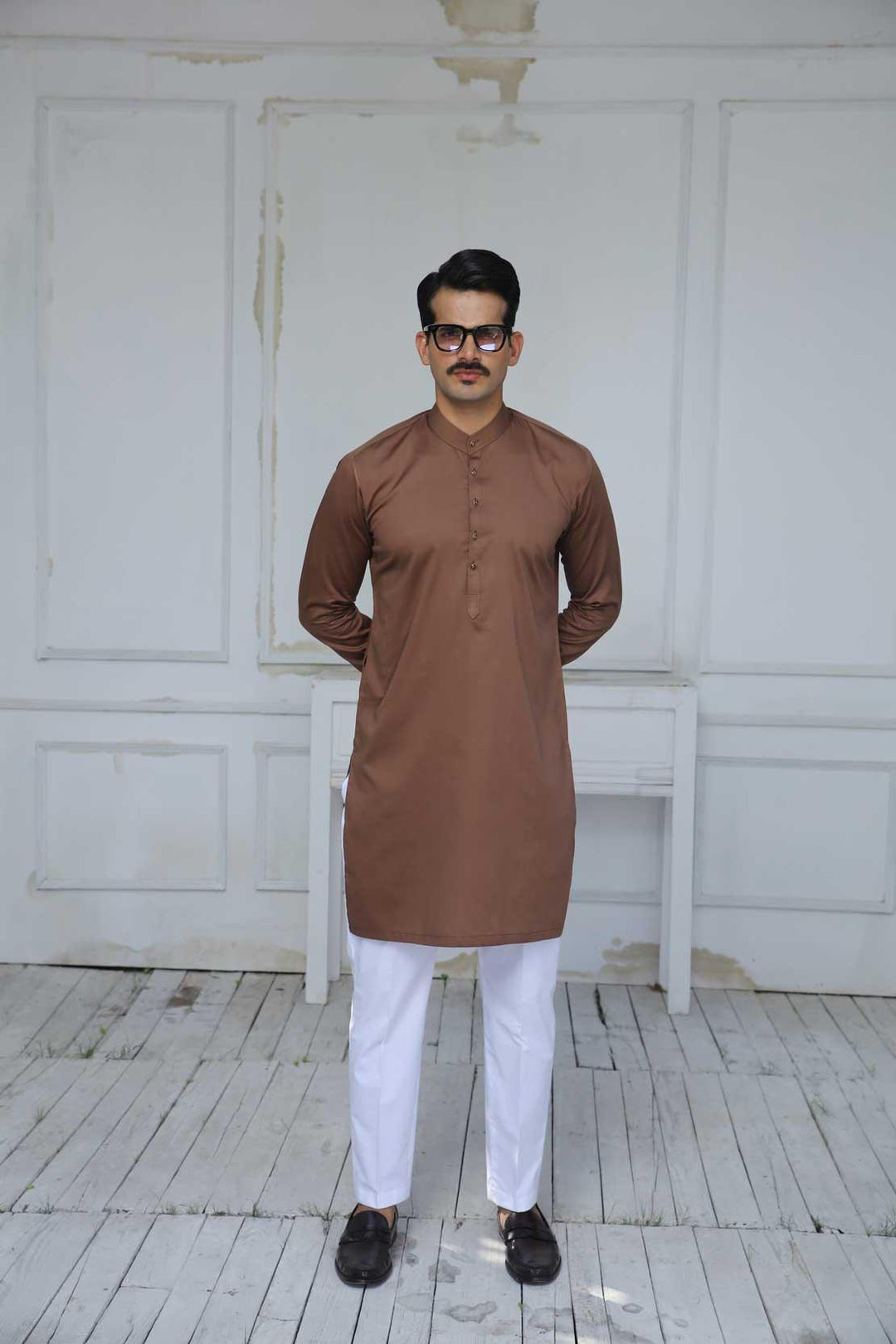 Leon Man - CHOCOLATE BROWN - 2 PC