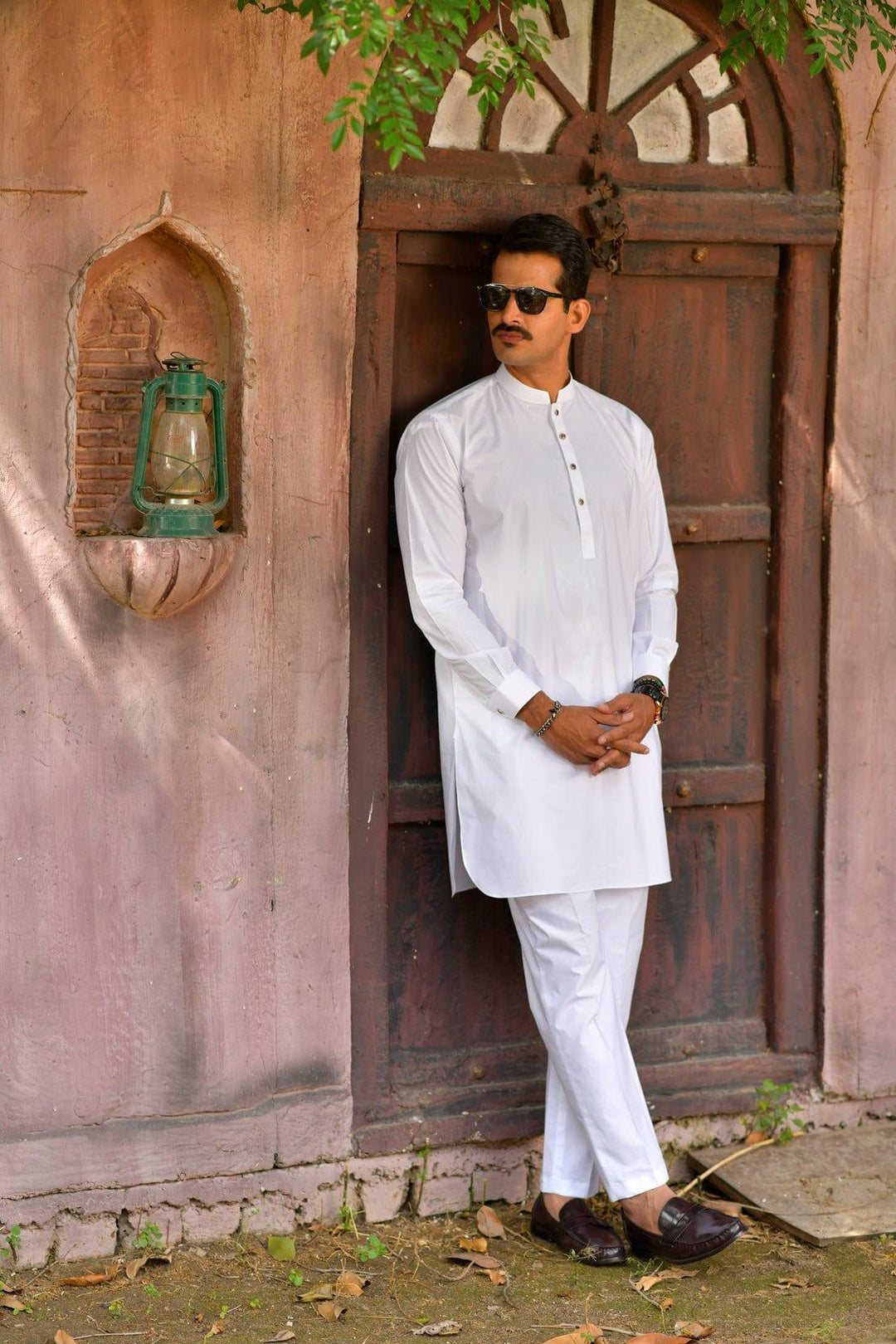 Leon Man - WHITE -  2 PC