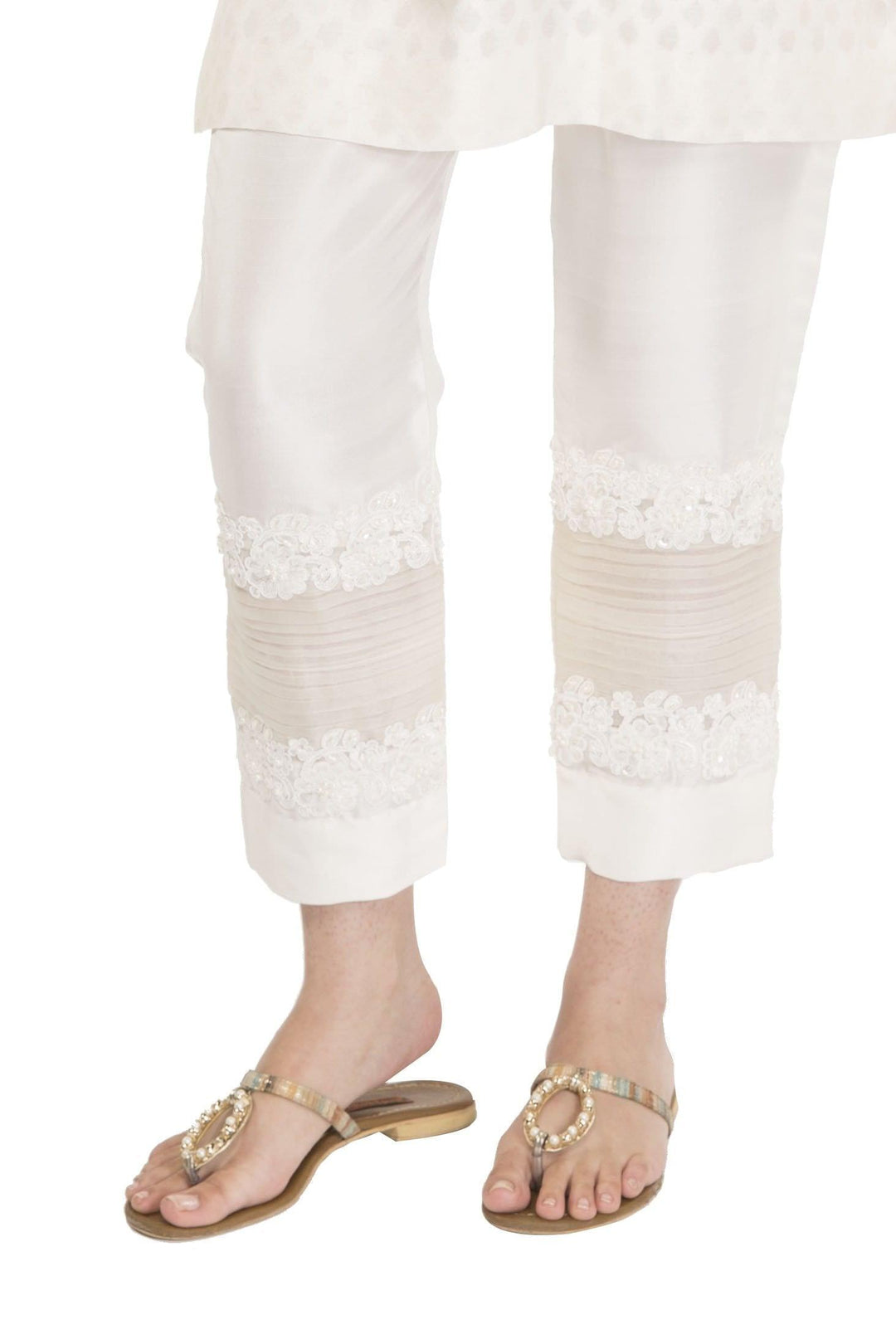Maheen Ghani Taseer - Silk Pants
