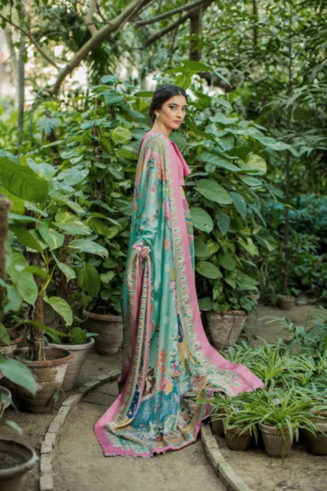 Mahdees - Seascape - Silk Saree