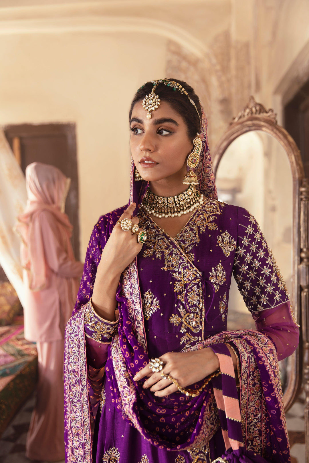 Maria Osama Khan - Malka Sherzadeh - 002 - Raw Silk - 2 Piece