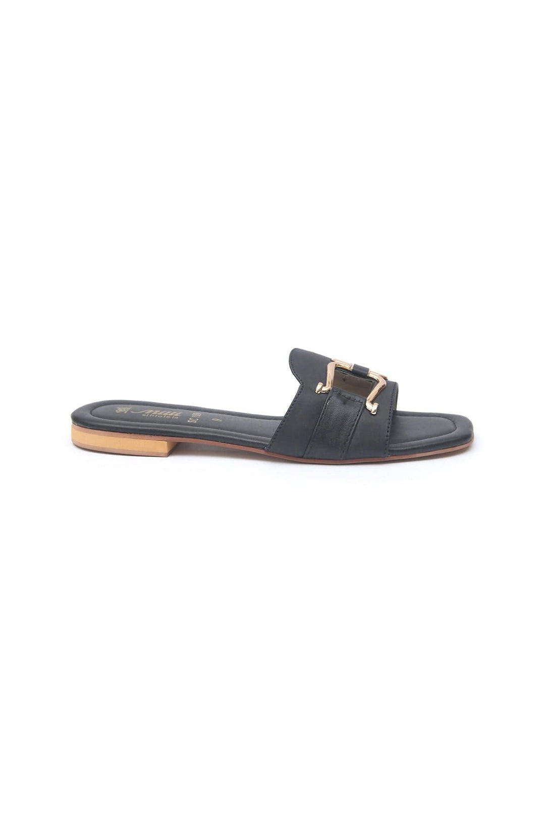 Milli Shoes - Black Slides - 1345