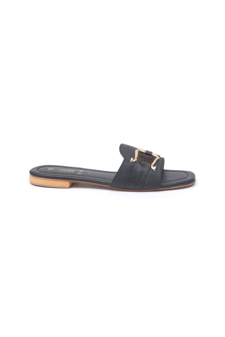 Milli Shoes - Black Slides - 1345