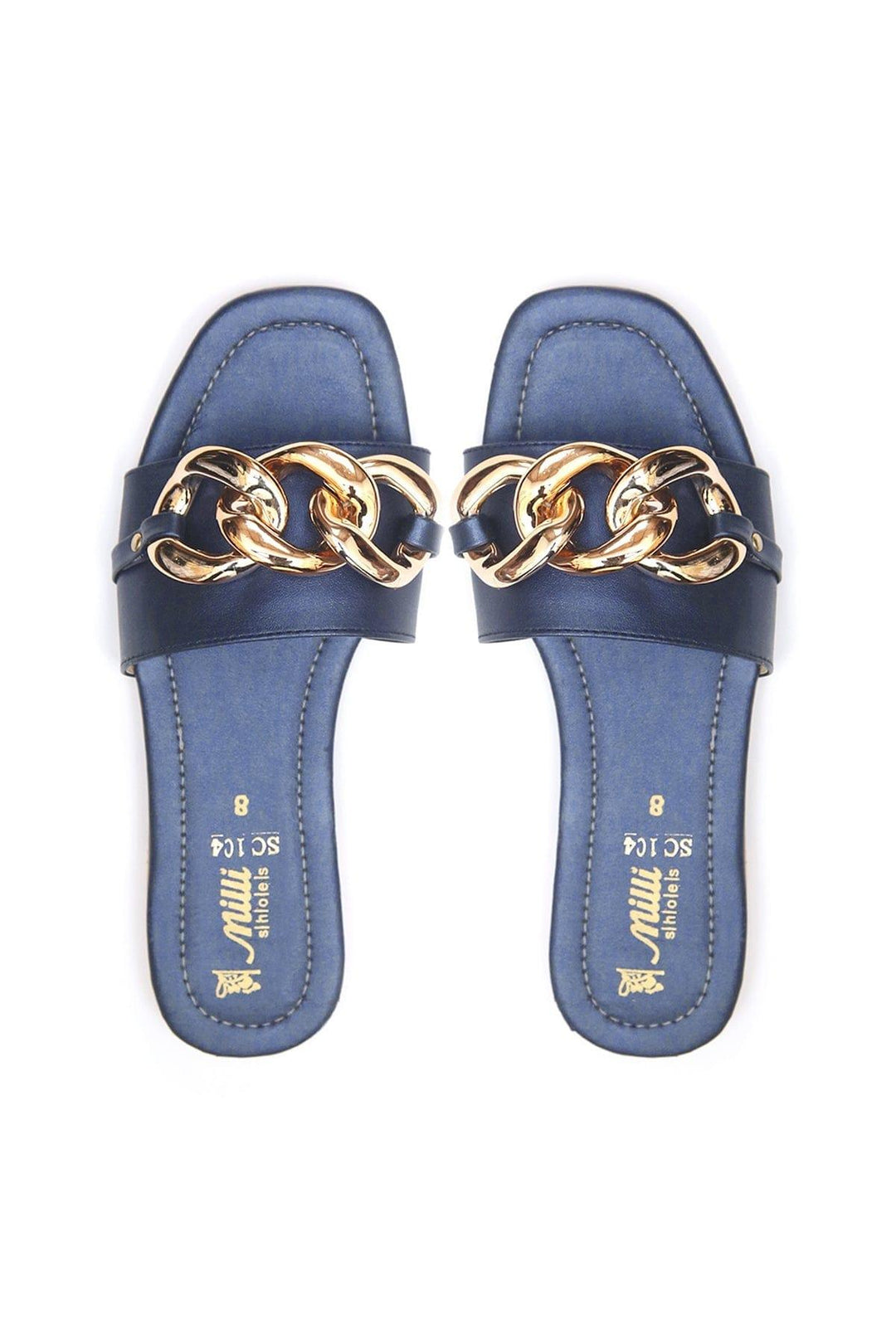 Milli Shoes - Blue Slides - 1344