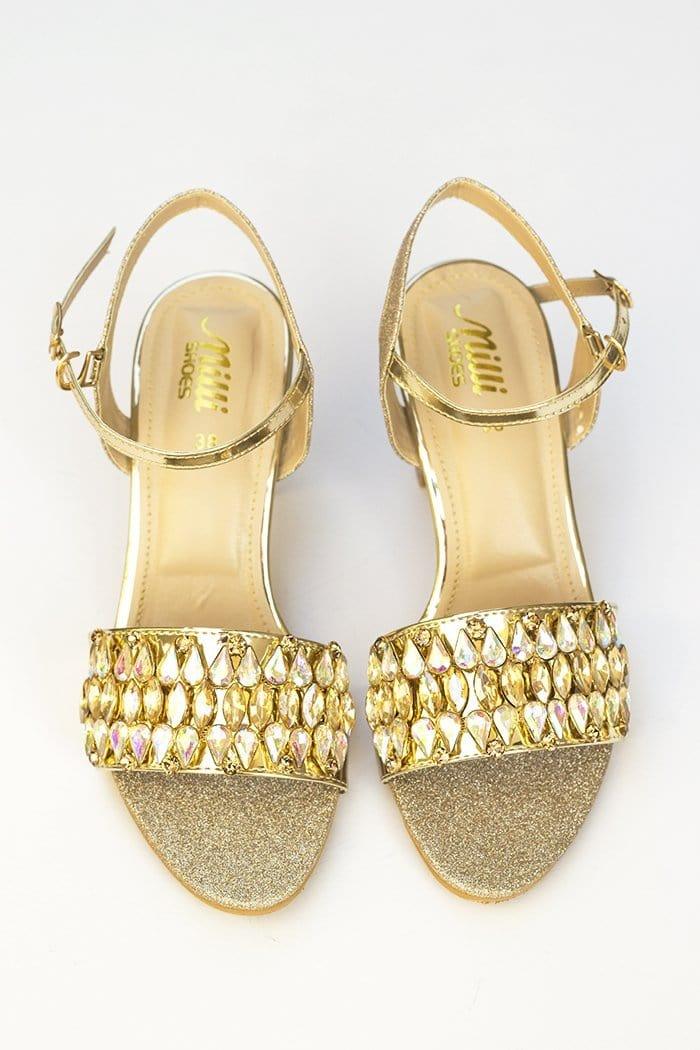 Milli Shoes - Gold - Heels