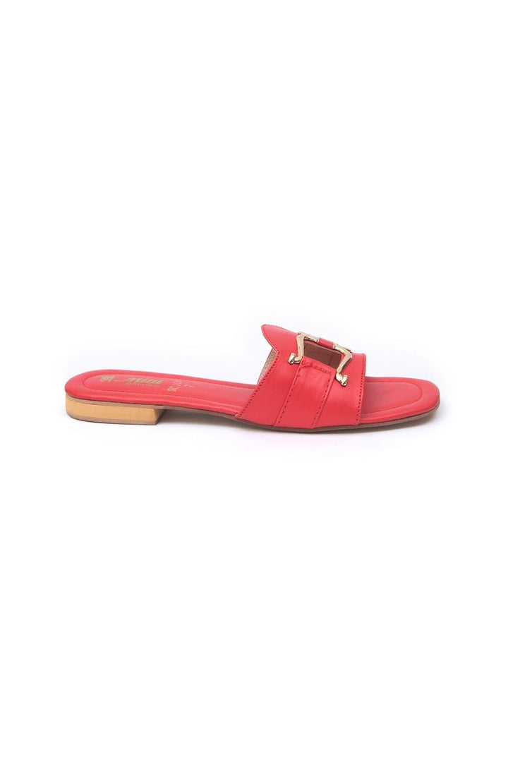 Milli Shoes - Red Slides - 1345