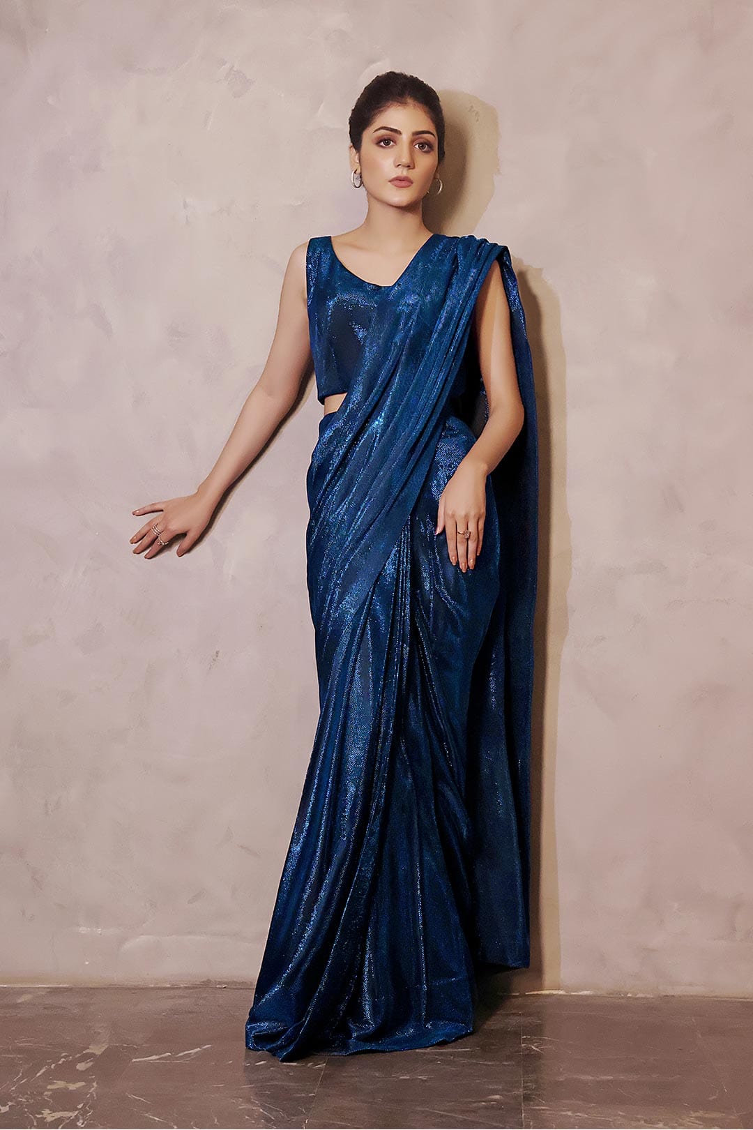 Sanas - Solid Moonlight Saree | COCKTAIL | SR202235