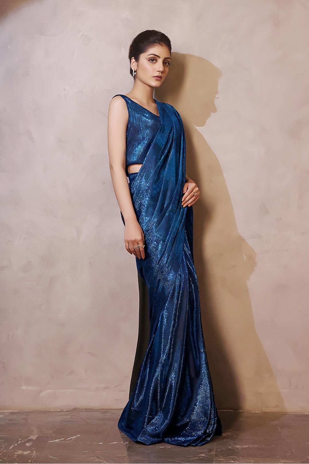 Sanas - Solid Moonlight Saree | COCKTAIL | SR202235