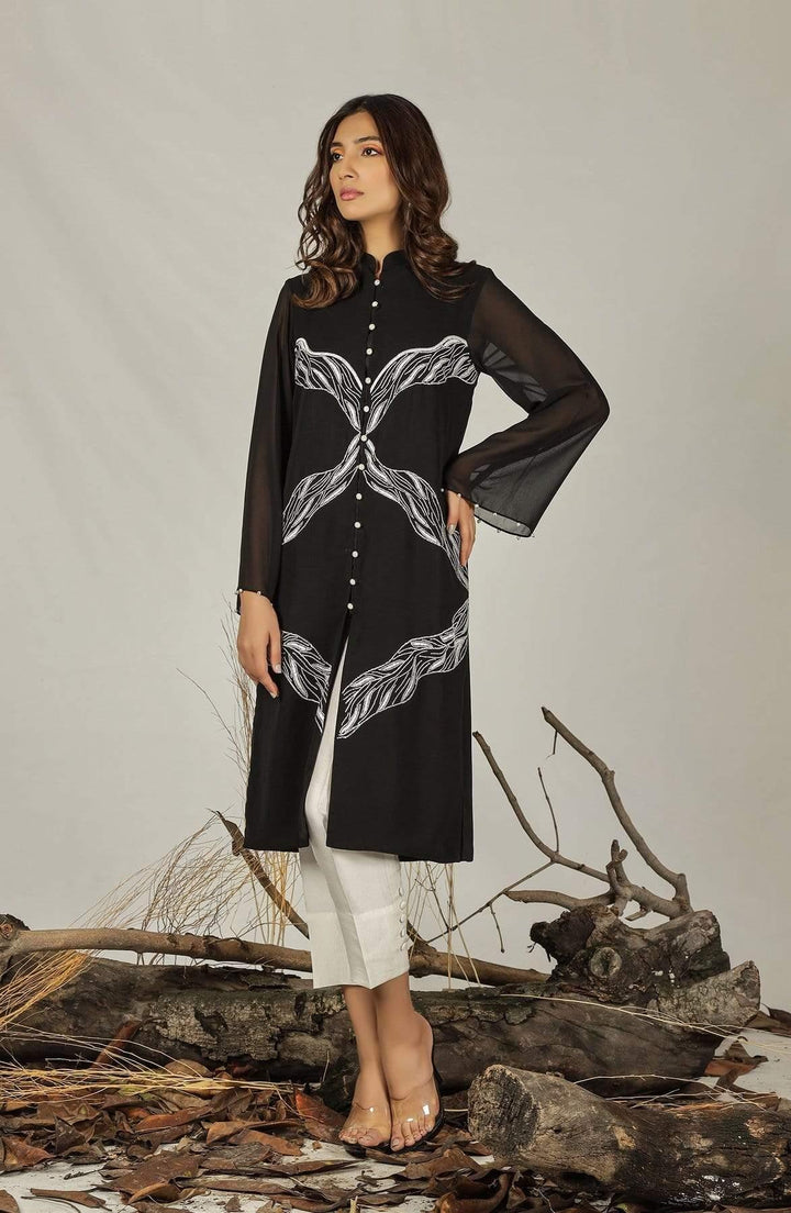 Natasha Kamal - Amore - Black with White Cross
