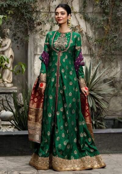 Nilofer Shahid - Garden of Hope - Peshwas - Pure Cotton