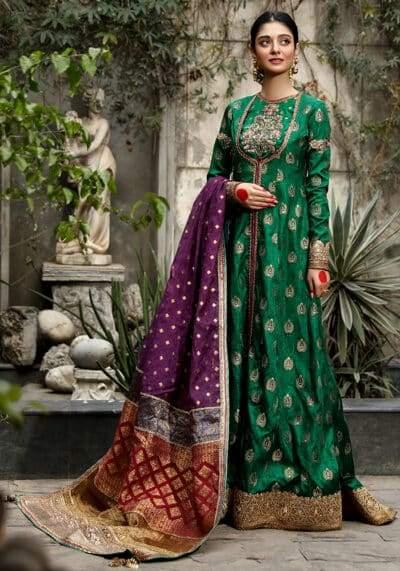 Nilofer Shahid - Garden of Hope - Peshwas - Pure Cotton