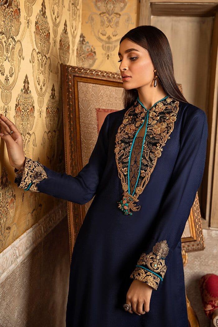 Nilofer Shahid - Rosalie's Aurea - Pashmina - 2 Piece