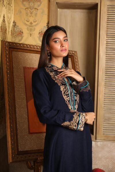 Nilofer Shahid - Rosalie's Aurea - Pashmina - 2 Piece