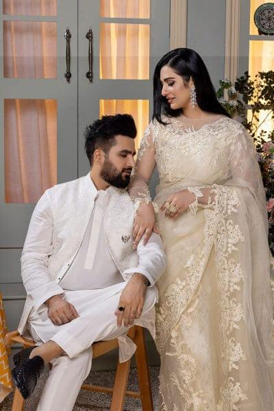 Nilofer Shahid - Zephyr - Embroidered - 3 Piece