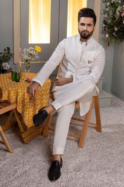 Nilofer Shahid - Zephyr - Embroidered - 3 Piece
