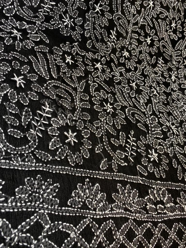 Design by Amina - Chiffon Handwork Chikankari 2 Pc - 7 - Studio by TCS
