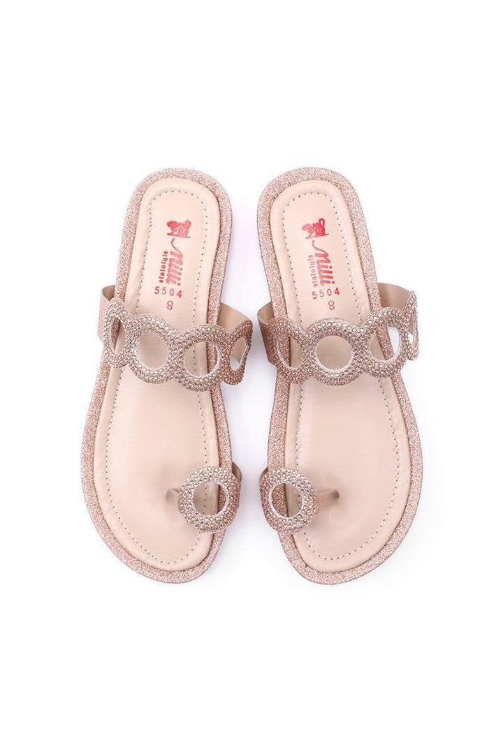 Milli Shoes - Peach Flats - 5504