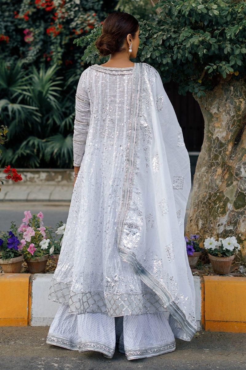 Pinktree - Shondaish - White - Angarkha - 3 Piece