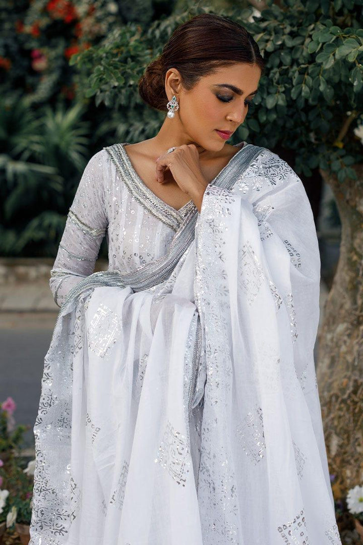 Pinktree - Shondaish - White - Angarkha - 3 Piece