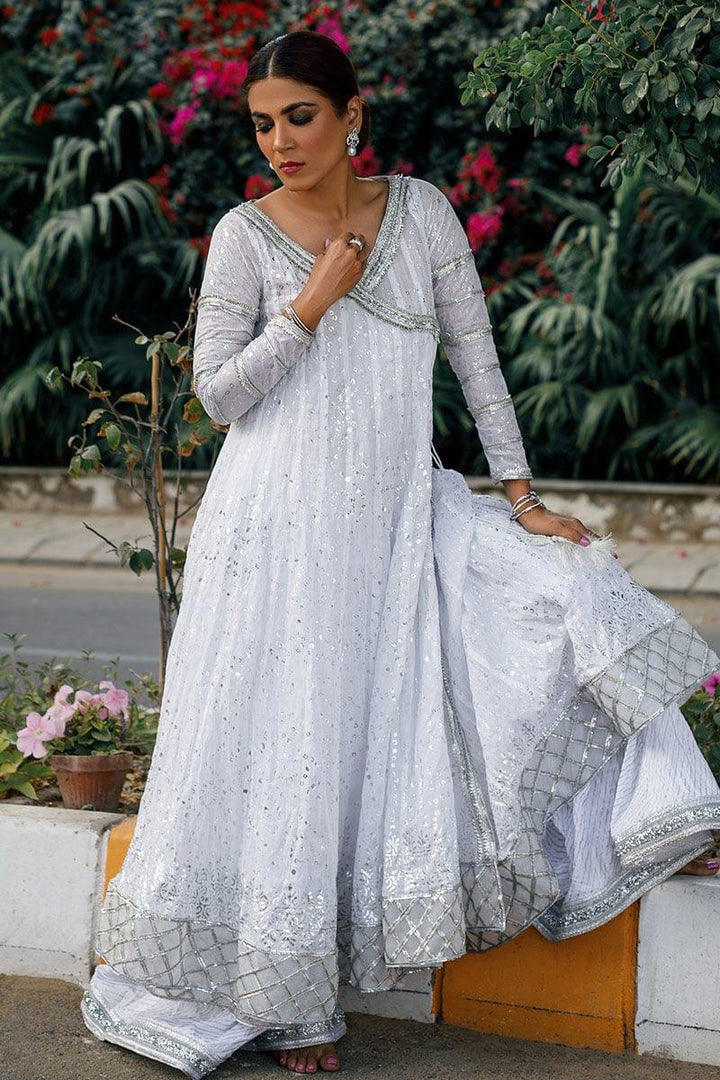 Pinktree - Shondaish - White - Angarkha - 3 Piece