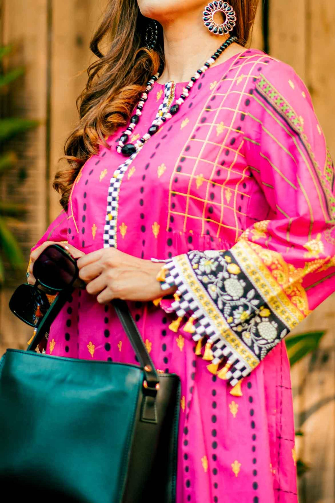 Mizaj - 1 Piece | Unstitched Printed Kurti | Lawn - S1L-220125 - Studio by TCS
