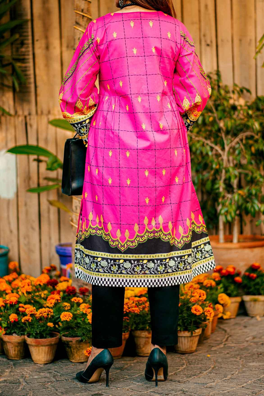 Mizaj - 1 Piece | Unstitched Printed Kurti | Lawn - S1L-220125 - Studio by TCS