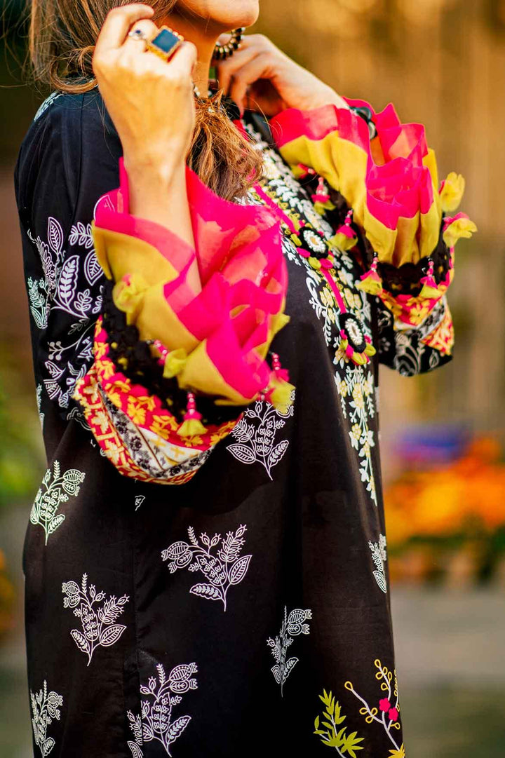 Mizaj - 1 Piece | Unstitched Printed Kurti | Lawn - S1L-220127 - Studio by TCS