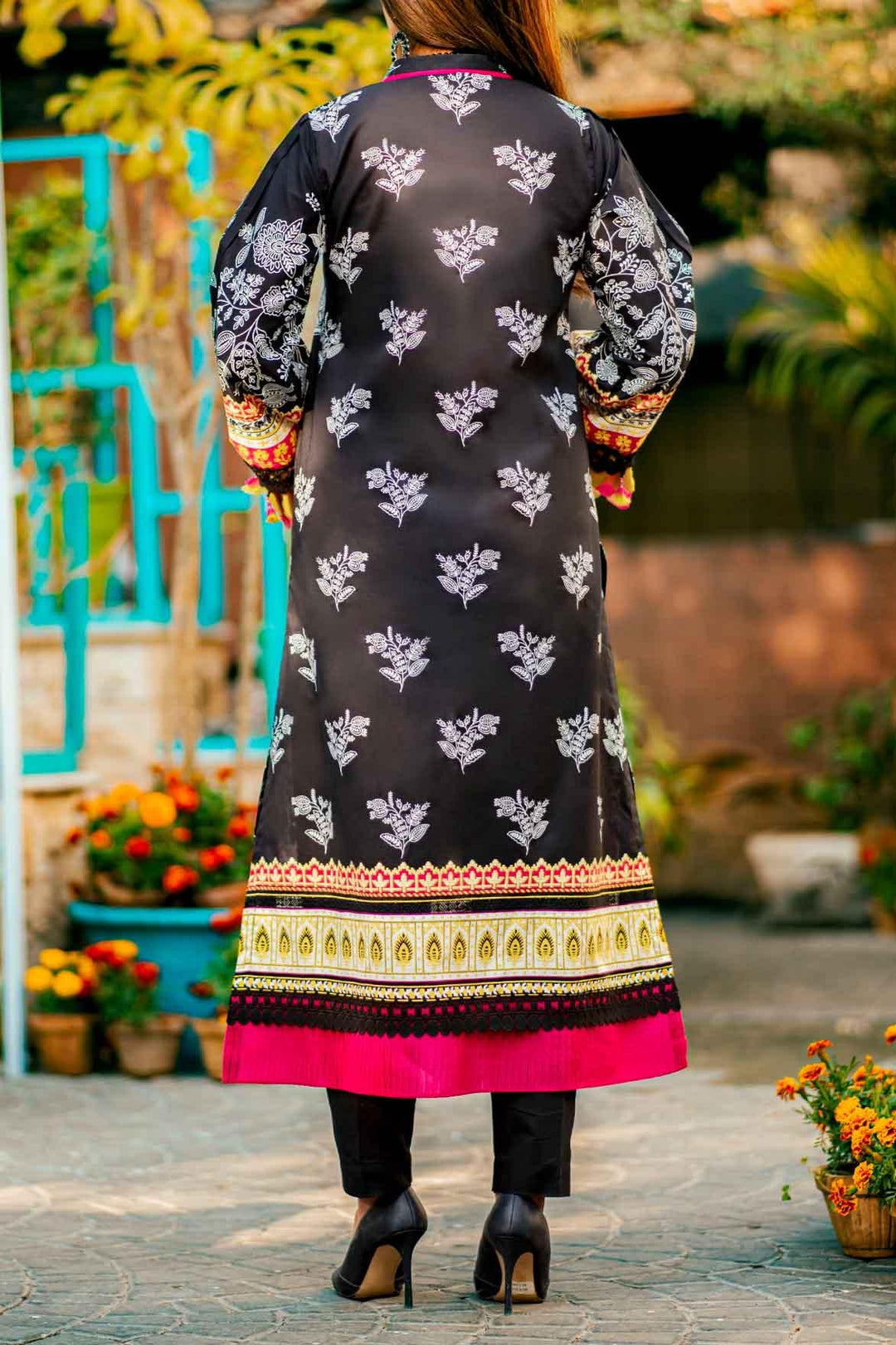 Mizaj - 1 Piece | Unstitched Printed Kurti | Lawn - S1L-220127 - Studio by TCS