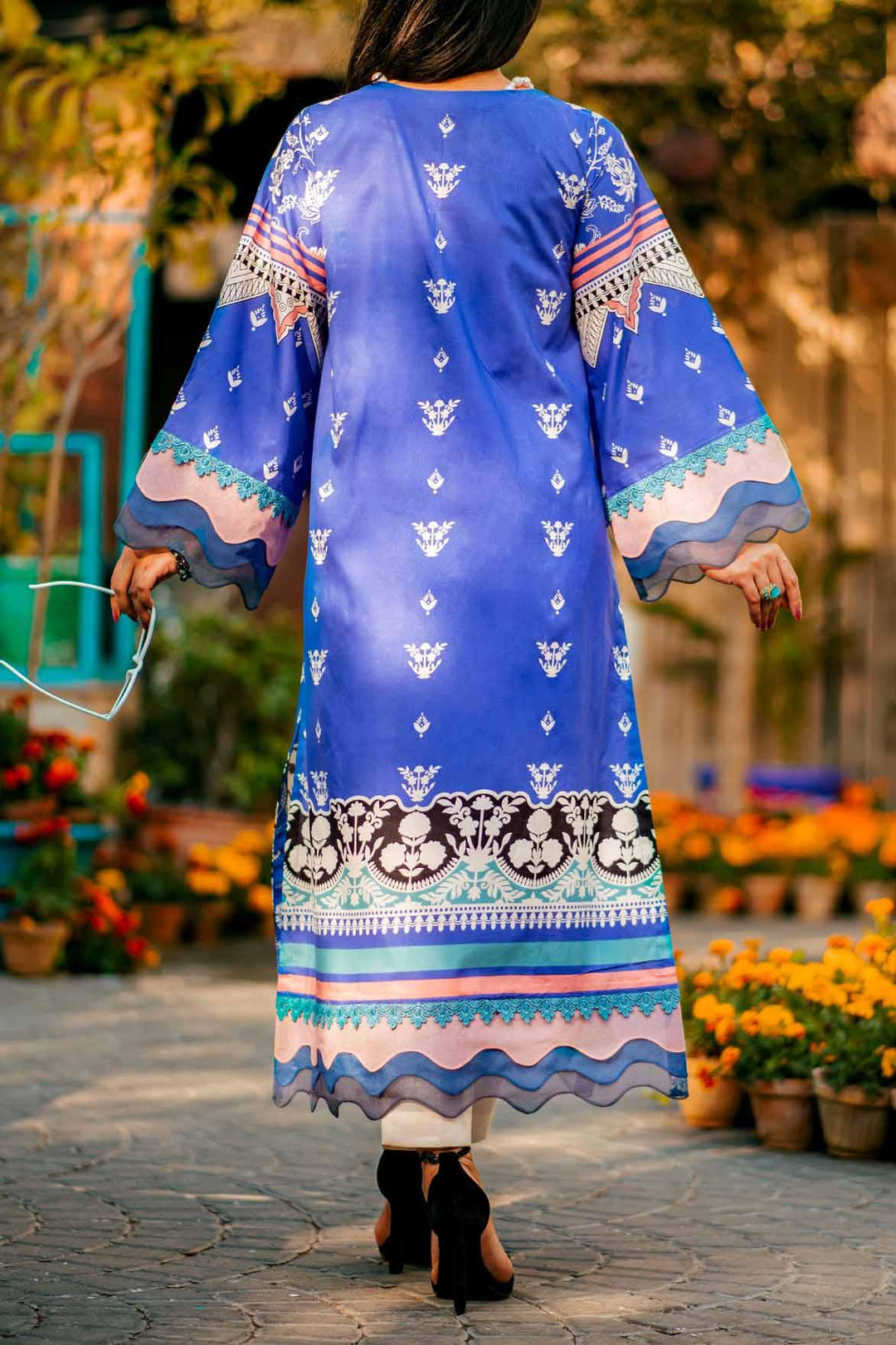 Mizaj - 1 Piece | Unstitched Printed Kurti | Lawn - S1L-220128 - Studio by TCS