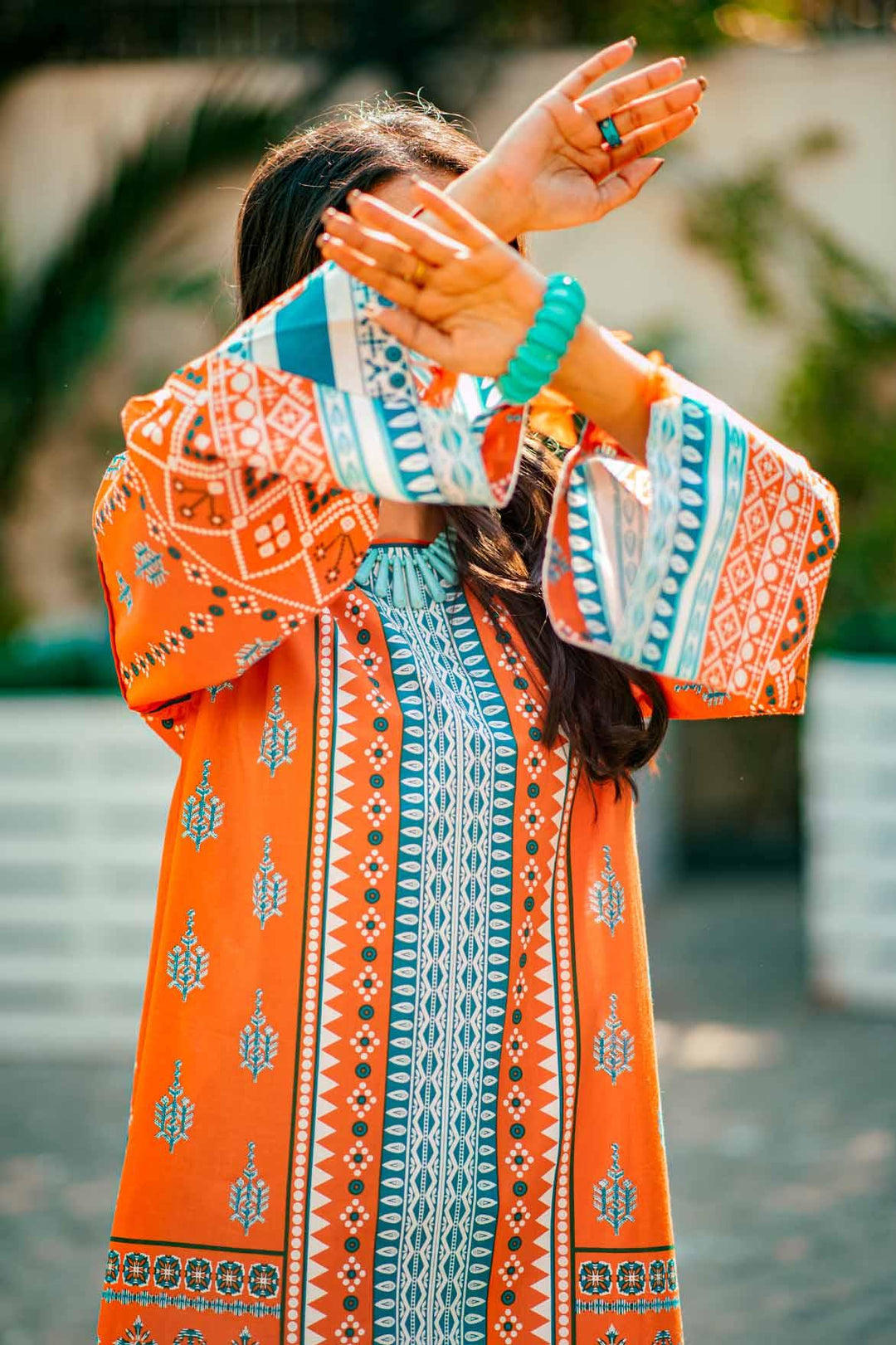Mizaj - 1 Piece | Unstitched Printed Kurti | Lawn - S1L-220135 - Studio by TCS