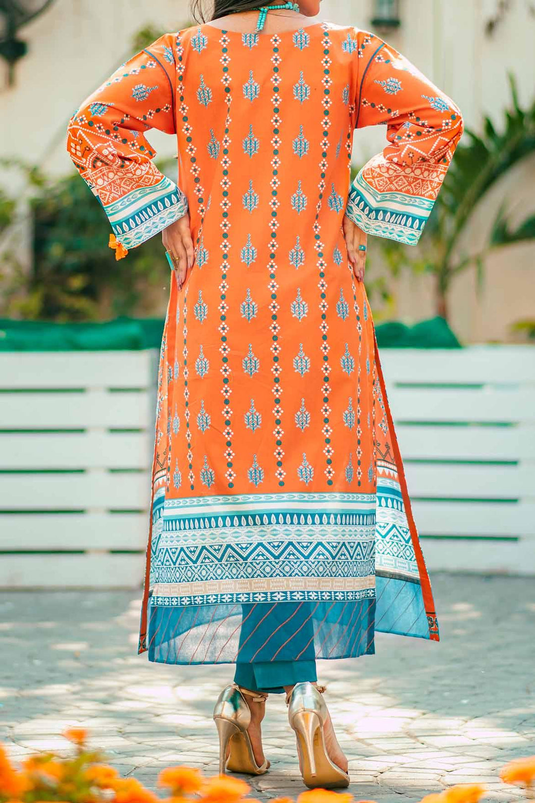Mizaj - 1 Piece | Unstitched Printed Kurti | Lawn - S1L-220135 - Studio by TCS