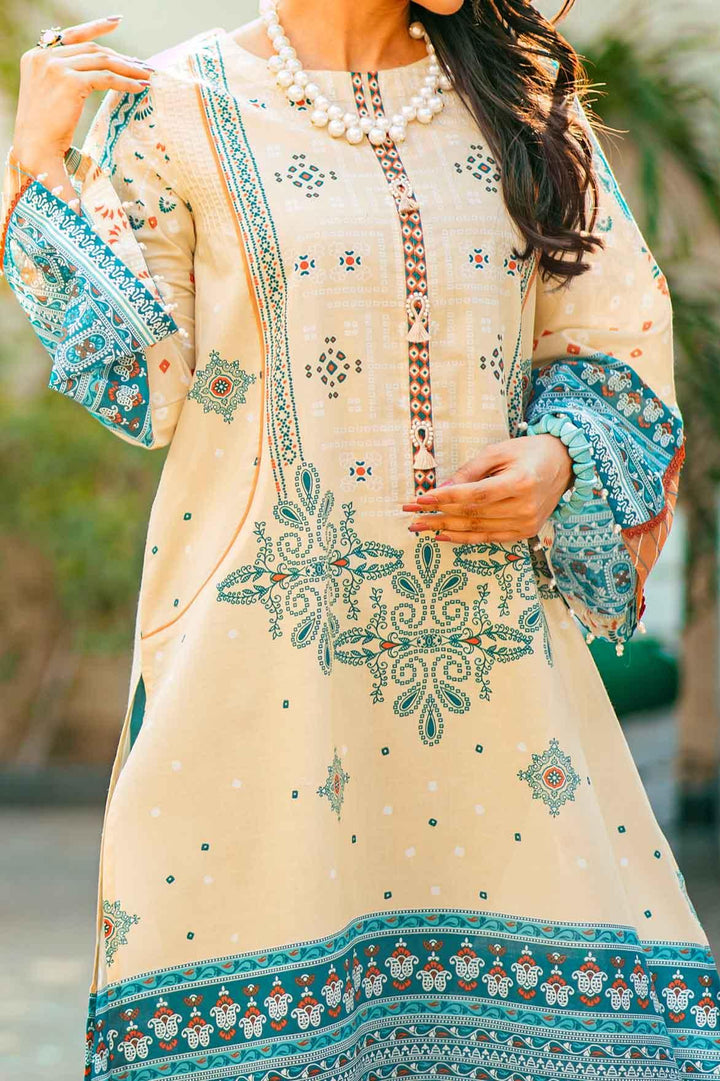 Mizaj - 1 Piece | Unstitched Printed Kurti | Lawn - S1L-220136 - Studio by TCS