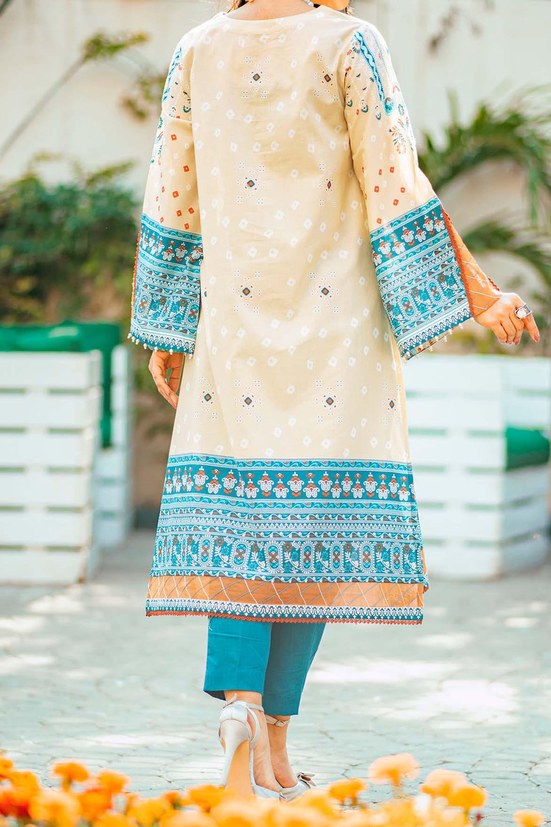 Mizaj - 1 Piece | Unstitched Printed Kurti | Lawn - S1L-220136 - Studio by TCS