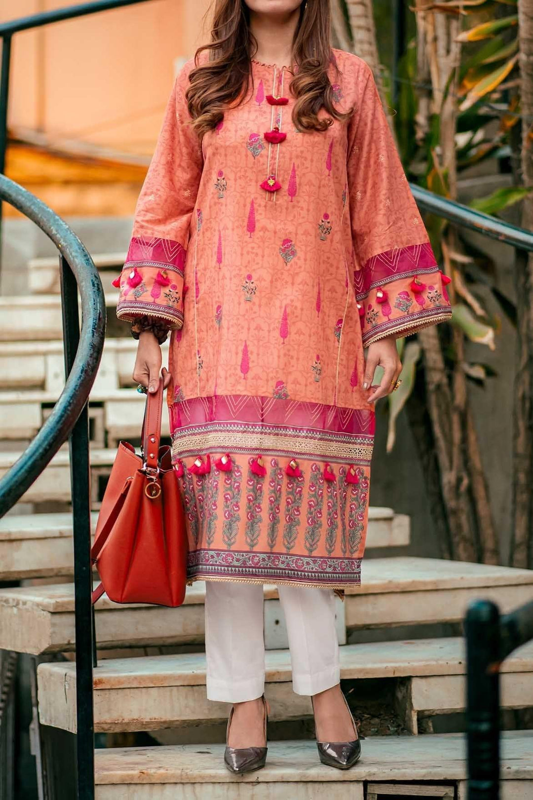 Mizaj - 1 Piece | Unstitched Printed Kurti | Lawn - S1L-220161 - Studio by TCS