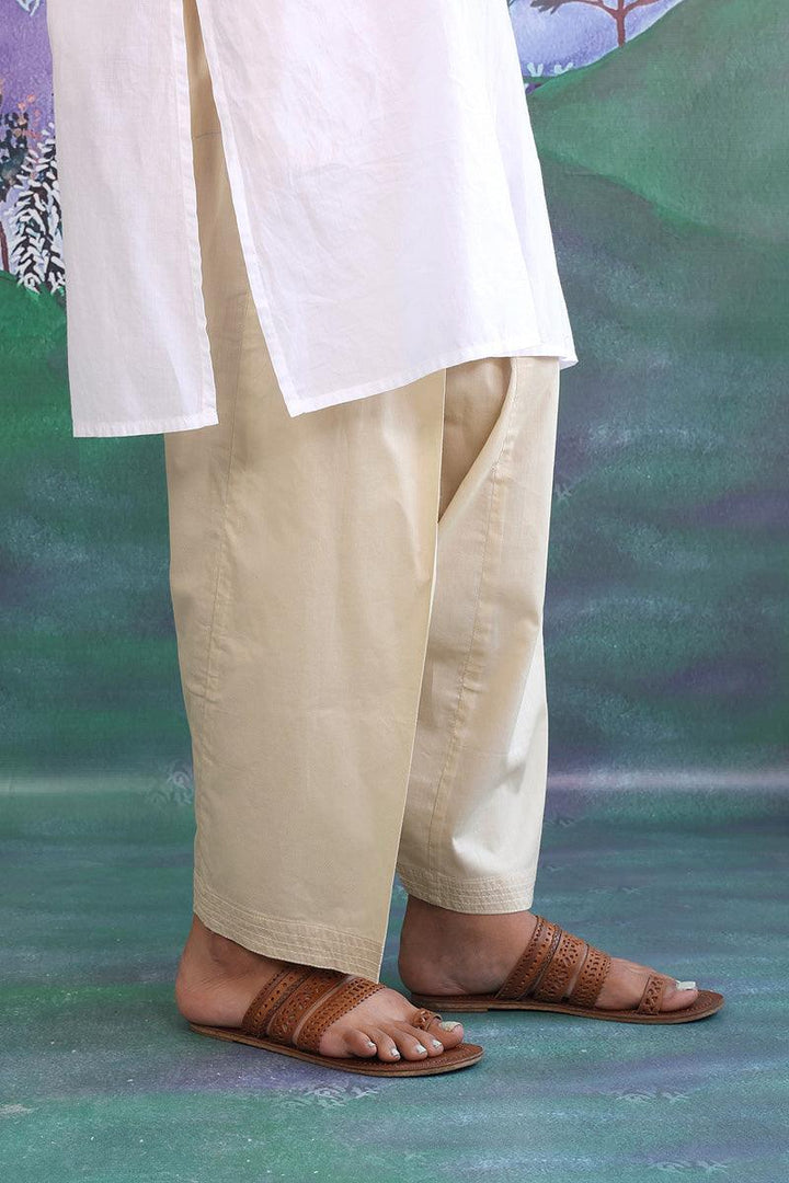 Generation - Not so Basic Shalwar - 1 Piece - Mouse - Cambric