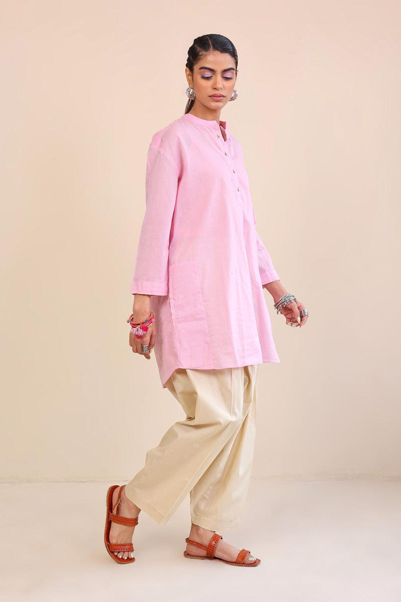 Generation - Not So Basic Shalwar - 1 Piece - Beige - Cambric