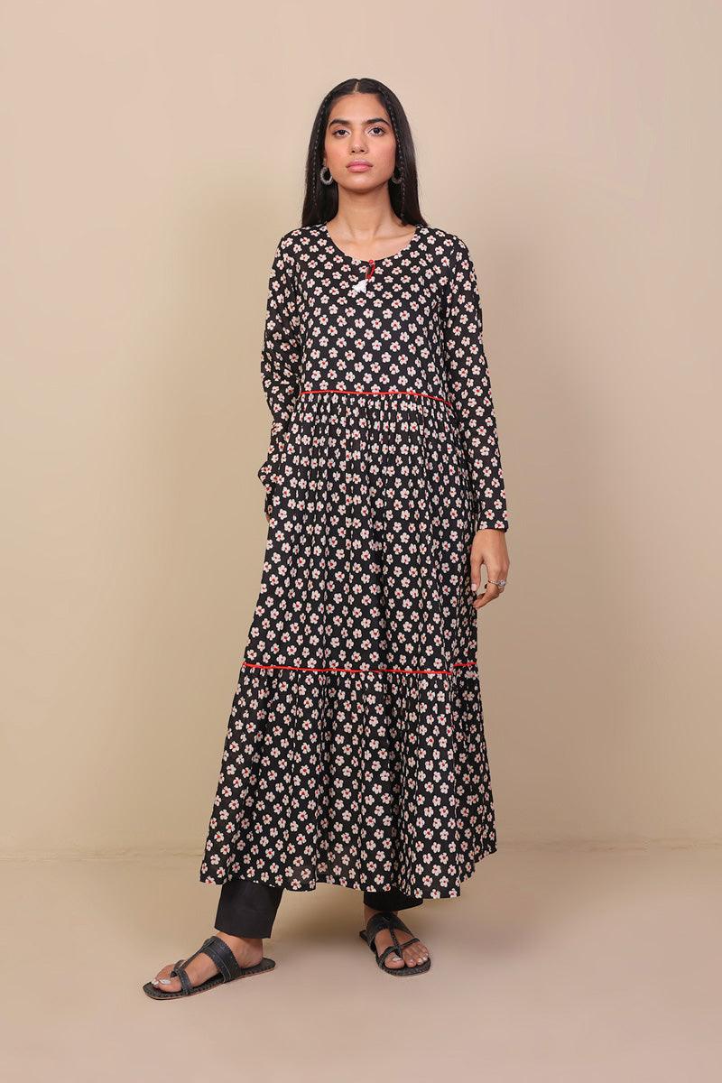 Generation - Moravian Dress - Black - Voile