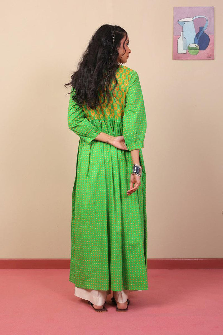 Generation - Saaya Dress - Green - Voile
