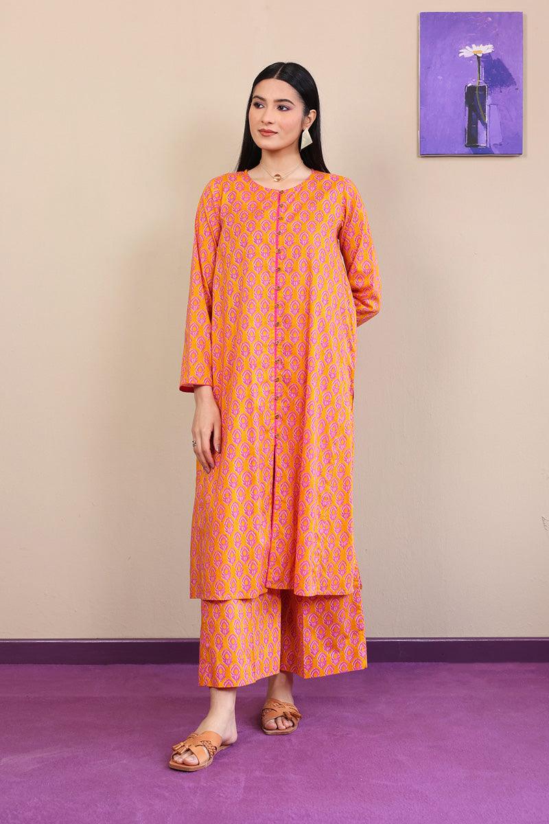 Generation - 2-Piece Saaya Set - Orange - Voile