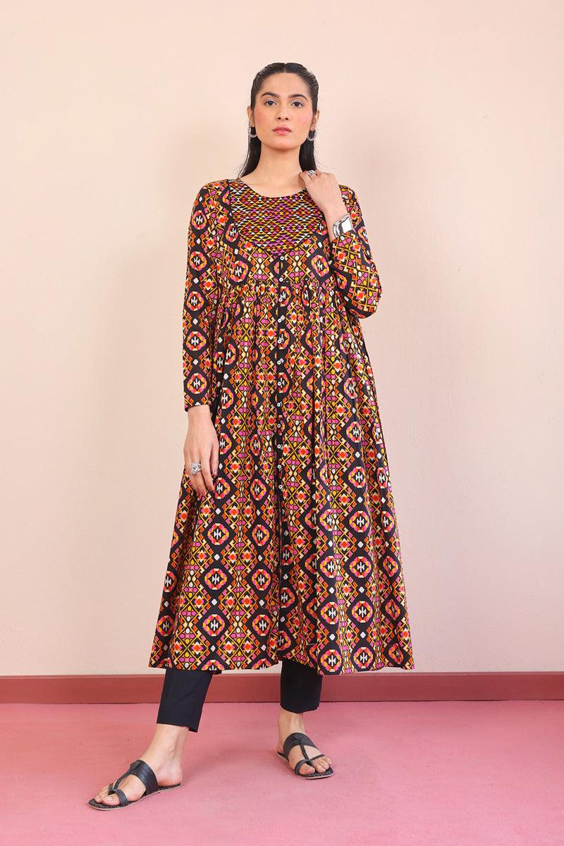 Generation - Marrakesh Dress - Black - Lawn - 1 Piece