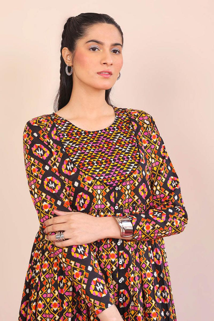 Generation - Marrakesh Dress - Black - Lawn - 1 Piece