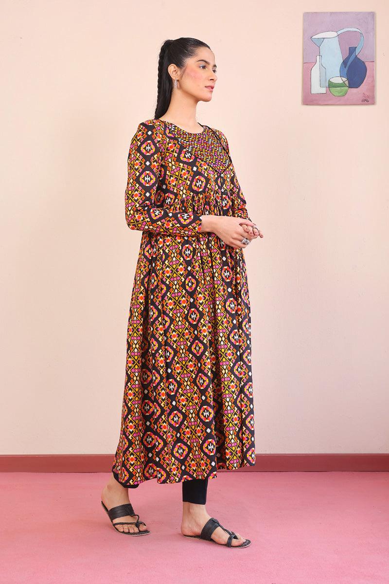 Generation - Marrakesh Dress - Black - Lawn - 1 Piece