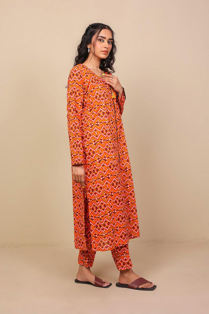 Generation - 2-Piece Marrakesh Sunny Set - Orange - Voile