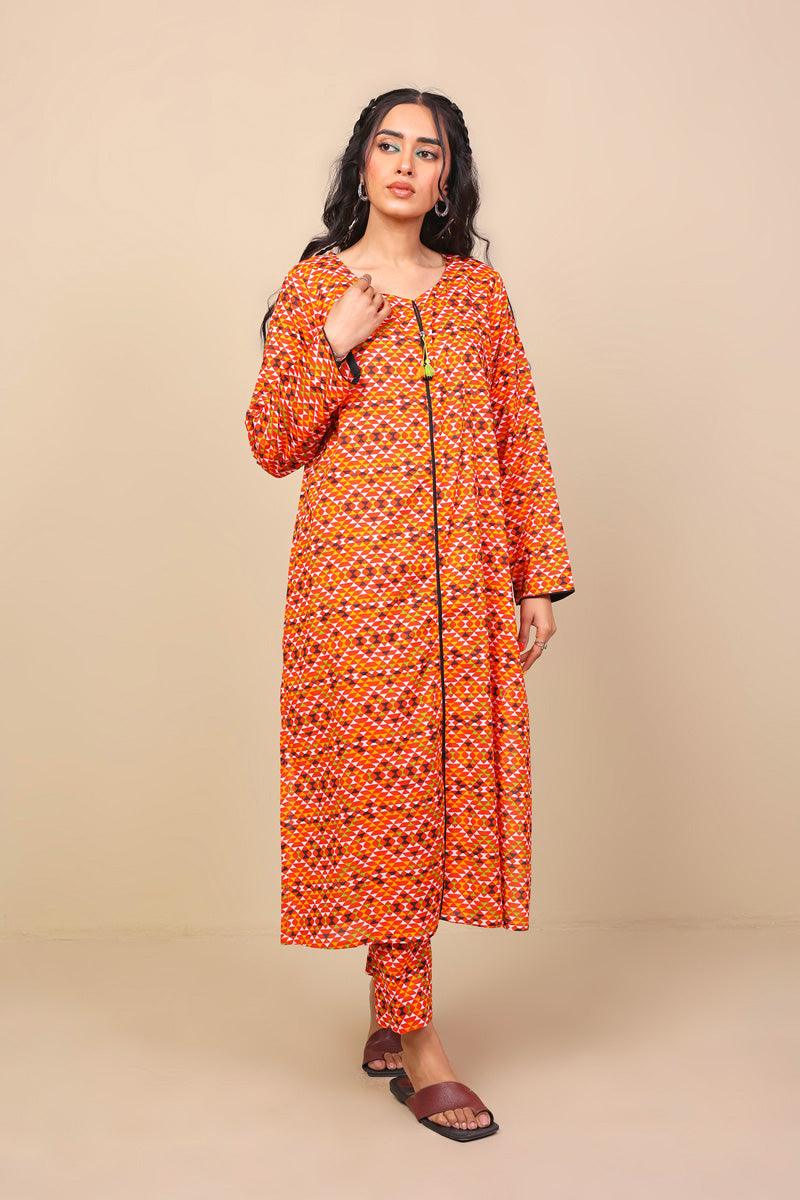 Generation - 2-Piece Marrakesh Sunny Set - Orange - Voile