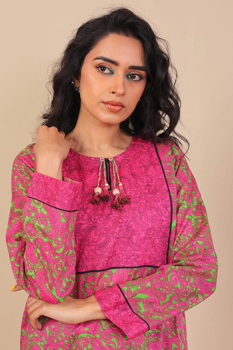 Generation - 2-Piece Keral Set - Pink - Voile