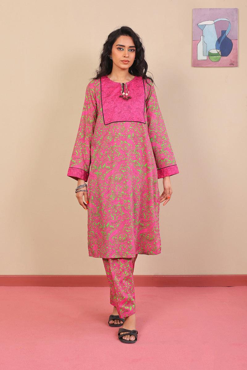Generation - 2-Piece Keral Set - Pink - Voile