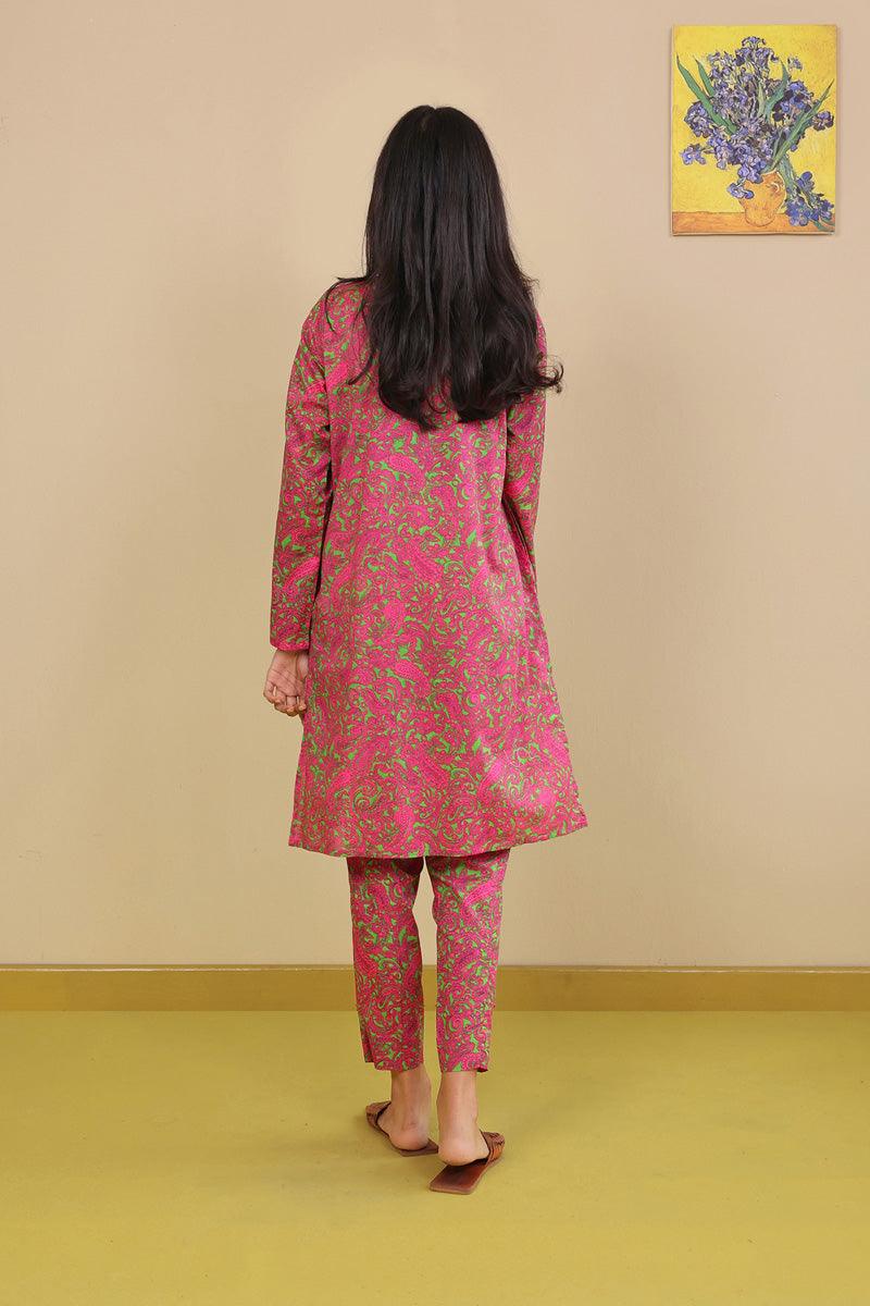 Generation - 2-Piece Keral Set - Pink - Voile