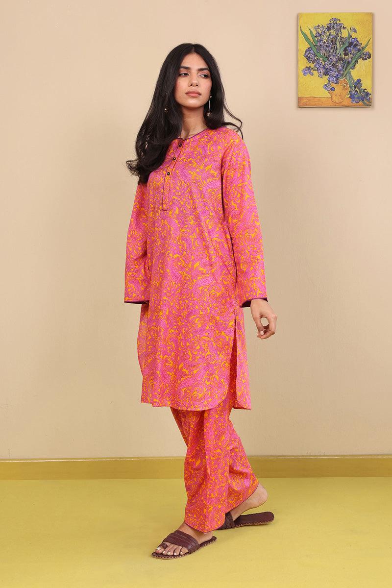 Generation - 2-Piece Keral Sunday Set - Yellow - Voile
